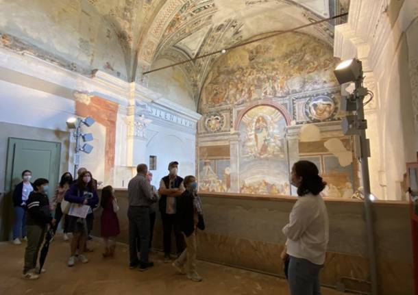 Studenti del Liceo Curie guide turistiche al Monastero di Cairate