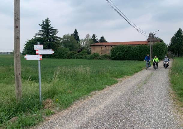 VA in giro tappa 10 Legnano Saronno in bici