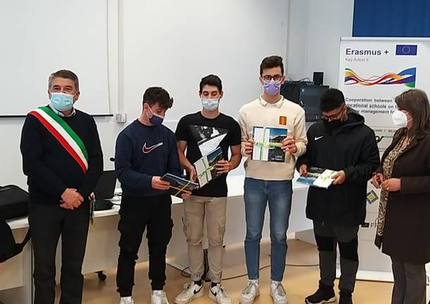 Emanuele, Edoardo, Marko, Omar, Lorenzo y Simone: de Luino a Alemania con el proyecto Erasmus+