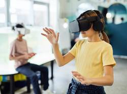 visore virtual reality