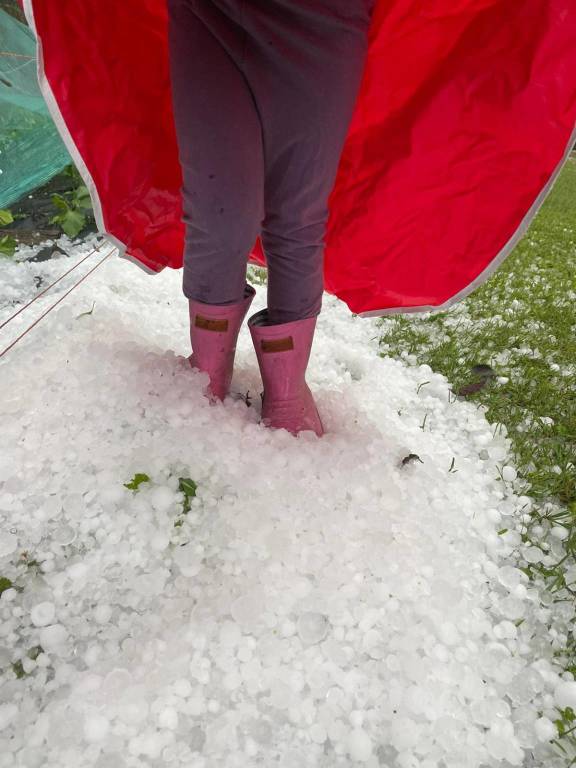 Acqua e grandine sul Varesotto: il temporale di domenica 5 giugno