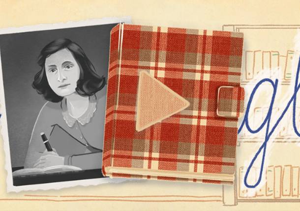 Anna Frank - doodle google