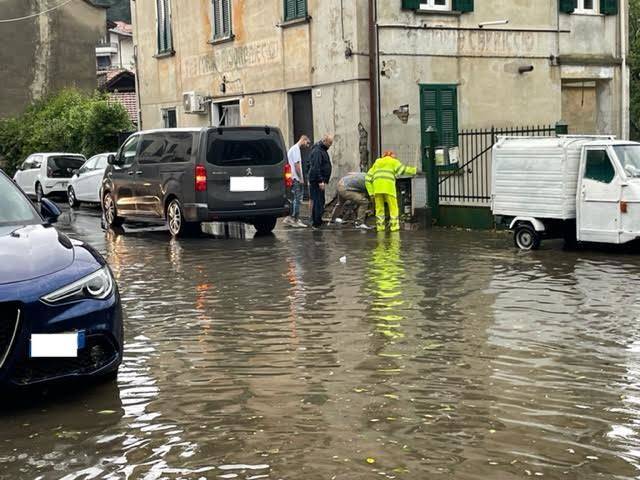 Maltempo a Laveno Mombello