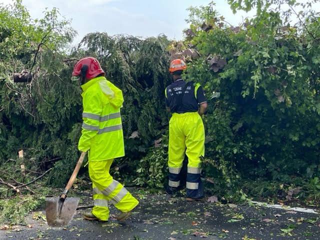 Maltempo a Laveno Mombello