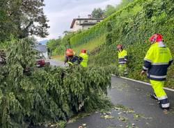 Maltempo a Laveno Mombello