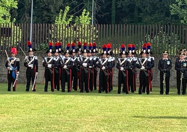 La festa per i 208 anni dei Carabinieri a Varese