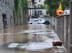 Maltempo nel Comasco, danni a Laglio