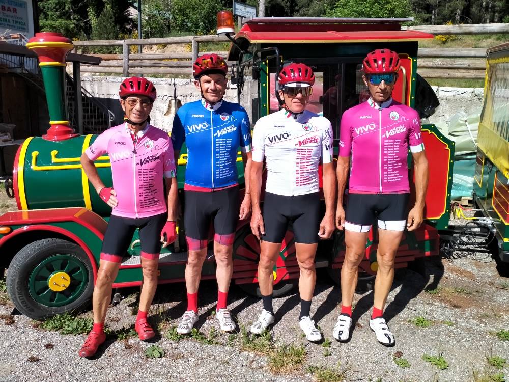 La quinta tappa dei ciclisti varesini