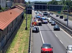 Incidente in A-8 fra Castronno e Gazzada Schianno