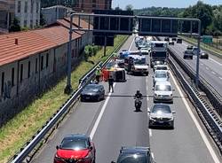 Incidente in A-8 fra Castronno e Gazzada Schianno