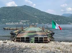 L\'attracco mobile del Genio militare