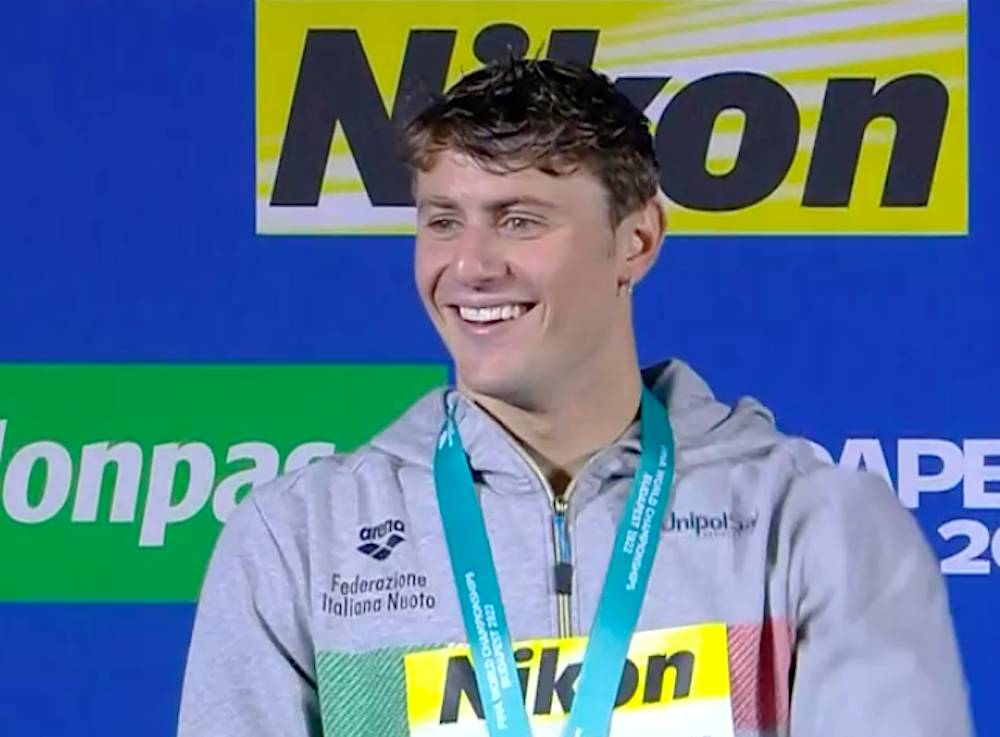 L\'argento mondiale di Nicolò Martinenghi
