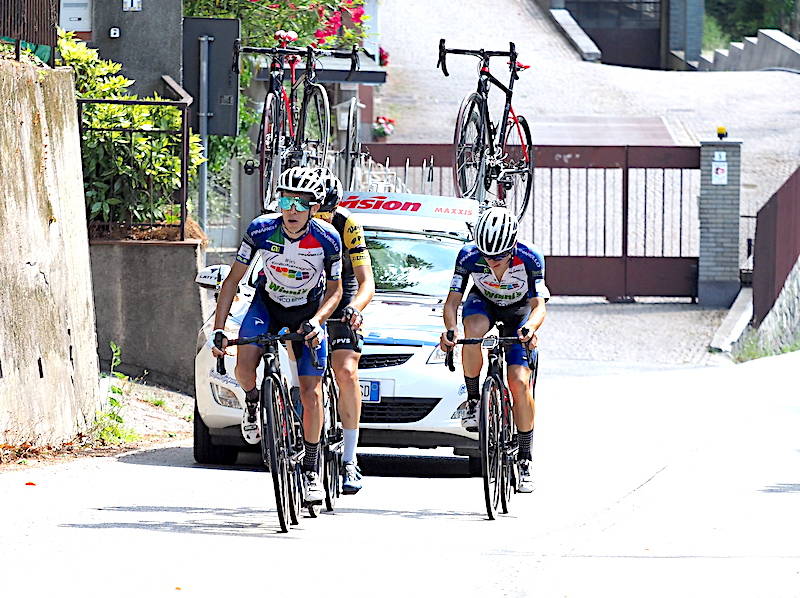 Carnago incorona Lorenzo Germani campione d\'Italia U23 di ciclismo