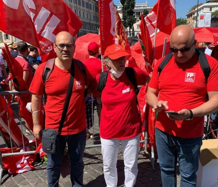 Cgil  Ticino Olona alla Manifestazione a Roma