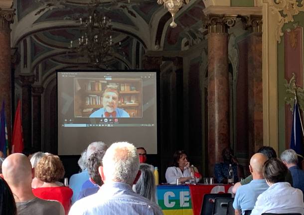 Conferenza su clima e migrazioni cgil Varese