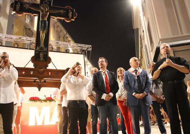 Contrada San Magno in festa per la vittoria al Palio 2022