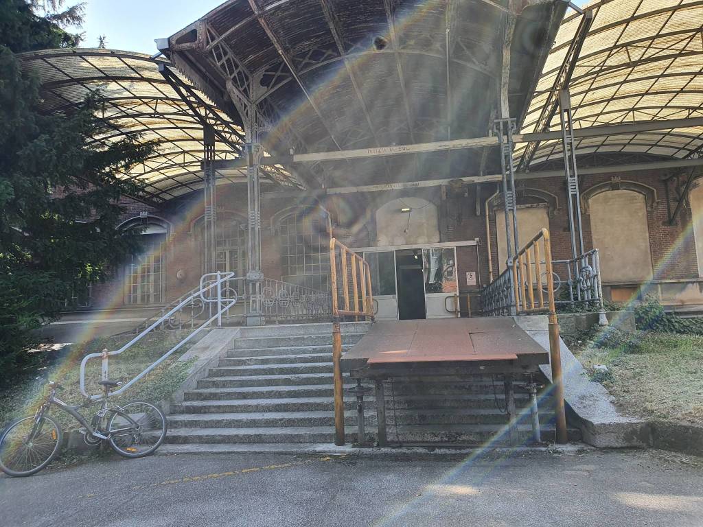 Dentro la ex Manifattura di Legnano