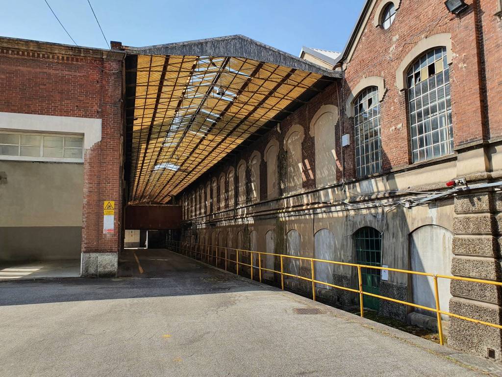Dentro la ex Manifattura di Legnano