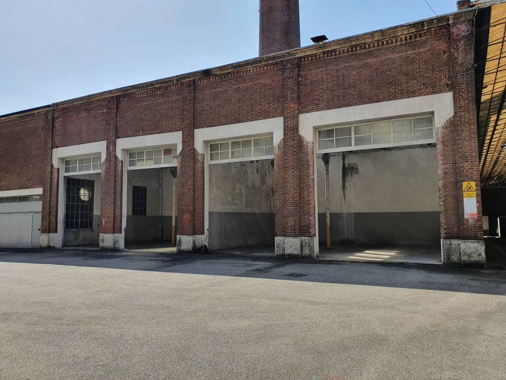 Dentro la ex Manifattura di Legnano