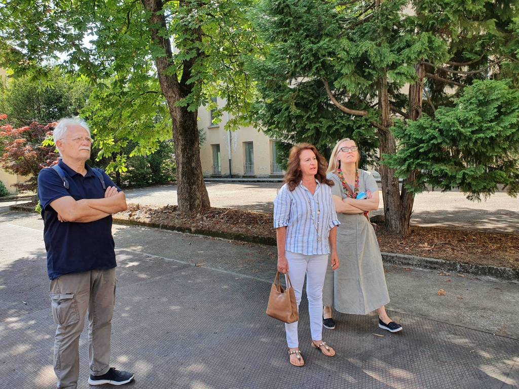 Dentro la ex Manifattura di Legnano