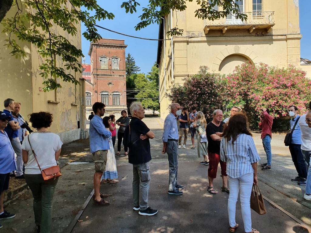Dentro la ex Manifattura di Legnano