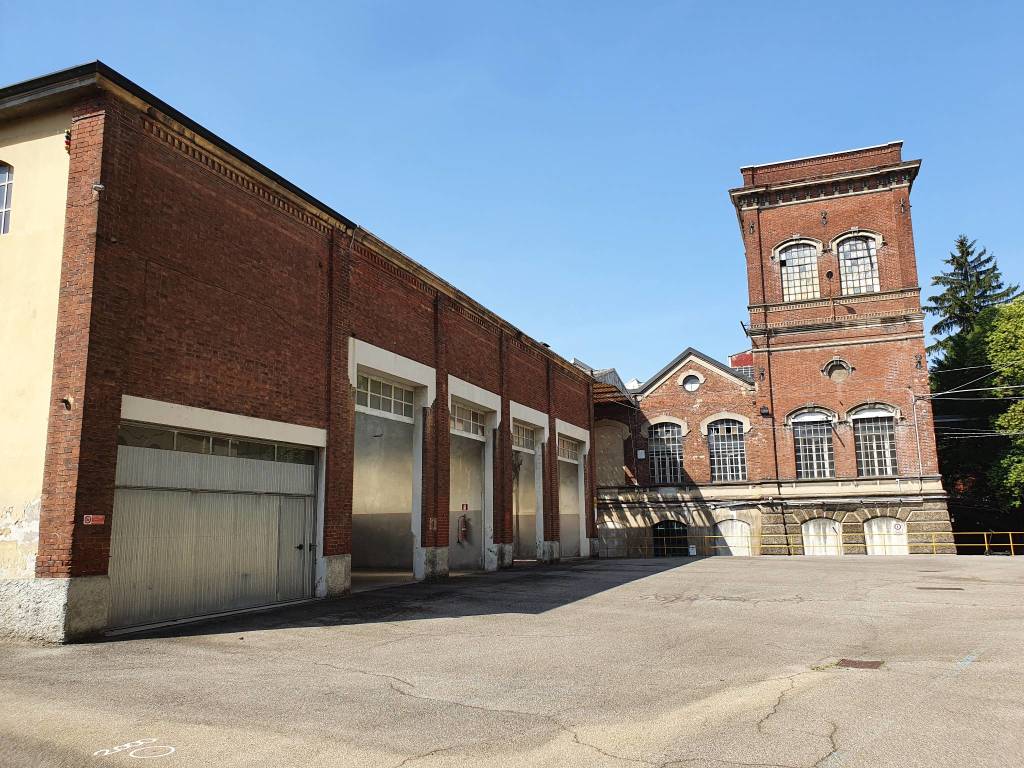 Dentro la ex Manifattura di Legnano