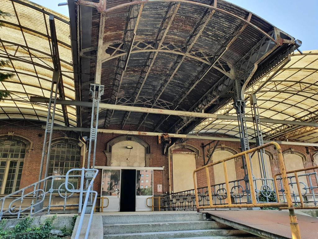 Dentro la ex Manifattura di Legnano