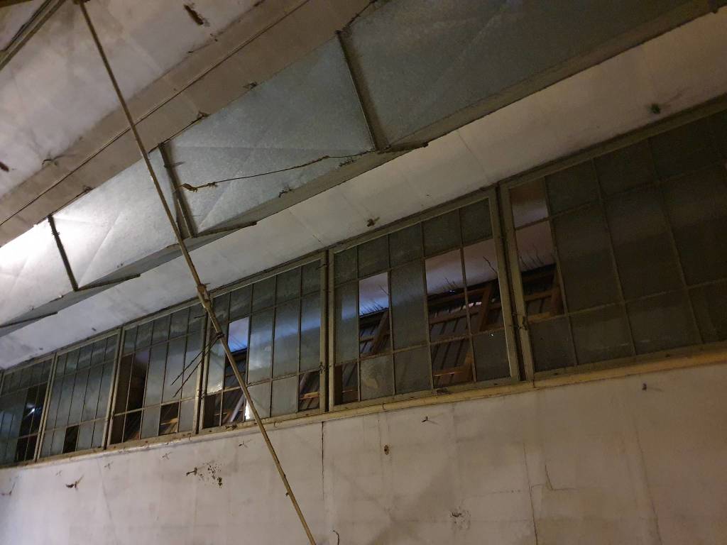 Dentro la ex Manifattura di Legnano