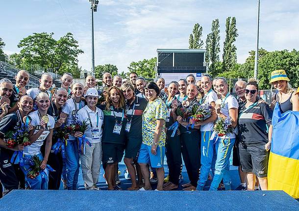 gemma galli nuoto sincronizzato