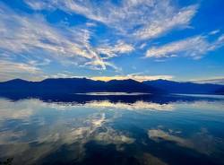 Il Lago Maggiore in una serata di giugno 