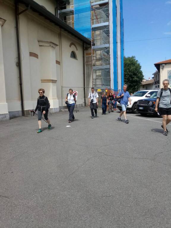 In 50 a piedi da Fagnano Olona a Dairago lungo la via Francisca del Lucomagno