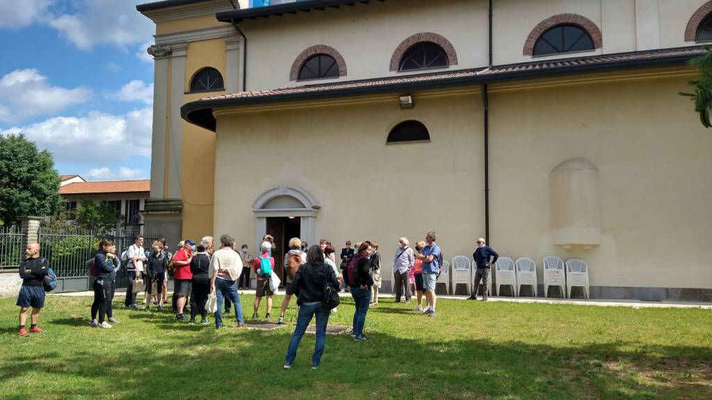 In 50 a piedi da Fagnano Olona a Dairago lungo la via Francisca del Lucomagno