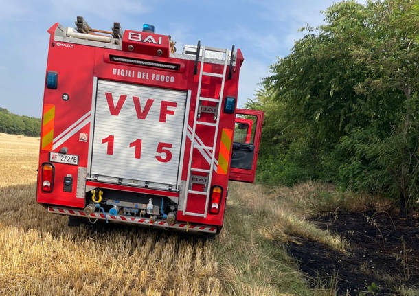 incendi nell'alto milanese