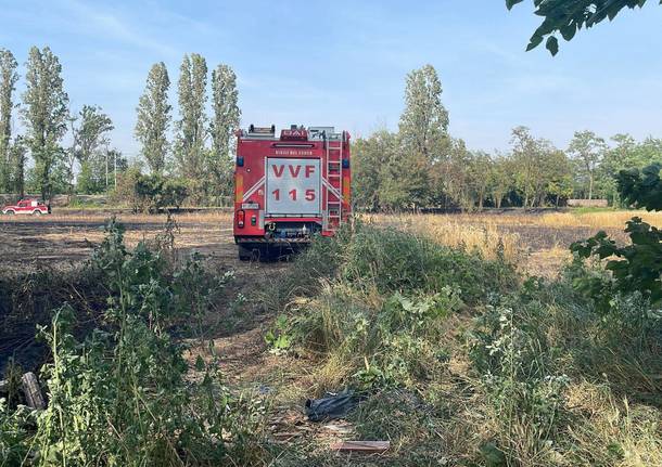 incendi nell'alto milanese