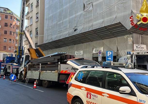 incidente a Milano 