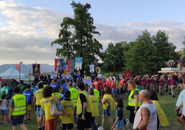 L'inaugurazione del Palio del Lago di Comabbio