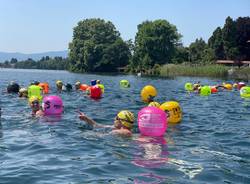 Traversata Italian Open Water Tour sul Lago di Monate - Le foto