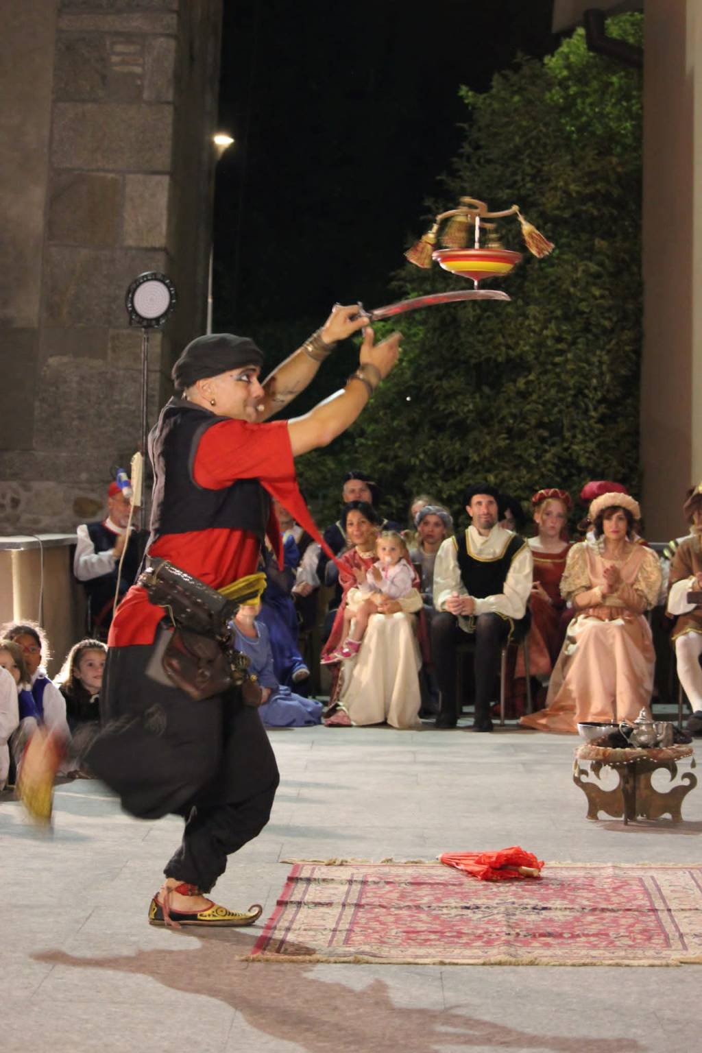 La serata del Palio di Masnago