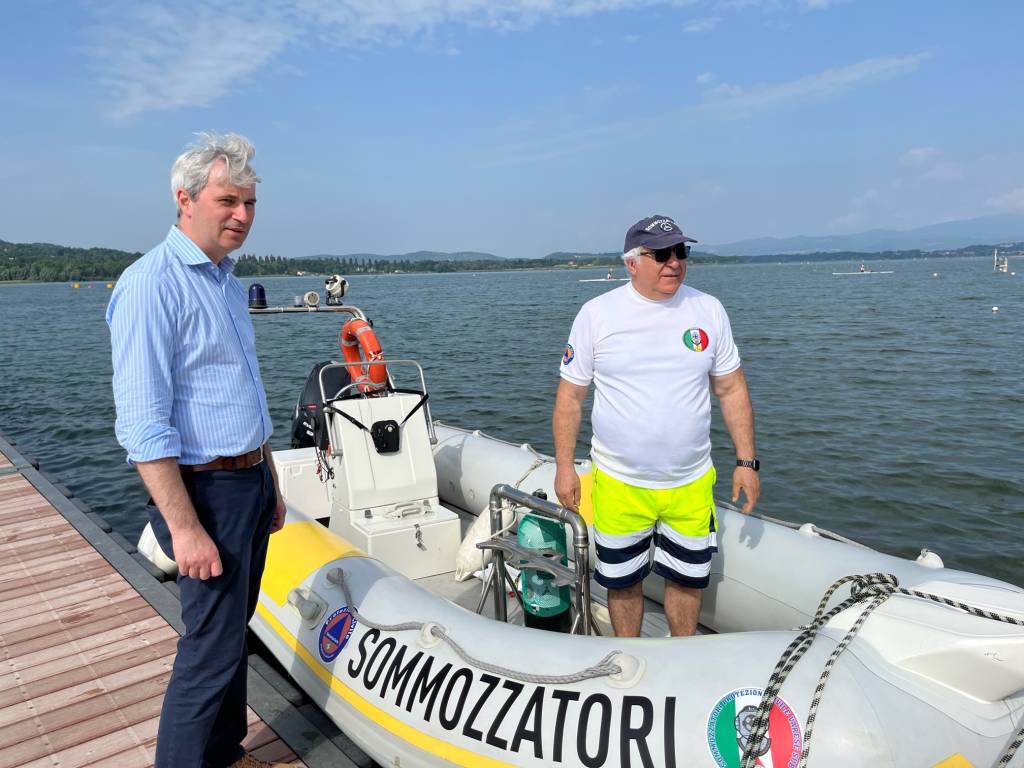 Lago di Varese controlli Schiranna