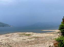 Lago Maggiore afa temporale siccità