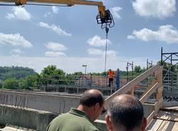 Lavori al depuratore  Pravaccio di Varese