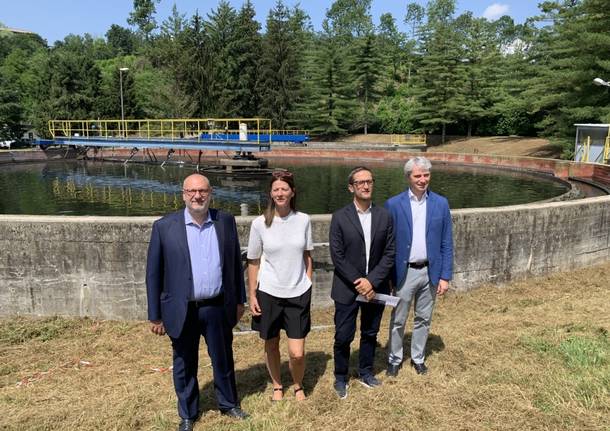 Lavori al depuratore  Pravaccio di Varese