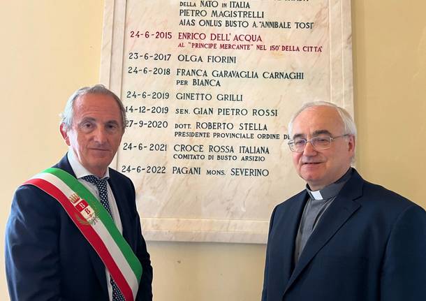 monsignor severino pagani civica benemerenza