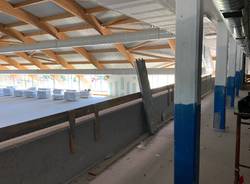 Nel cantiere del palaghiaccio di Varese 