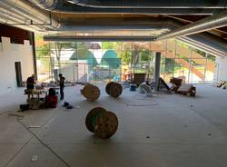 Nel cantiere del palaghiaccio di Varese 
