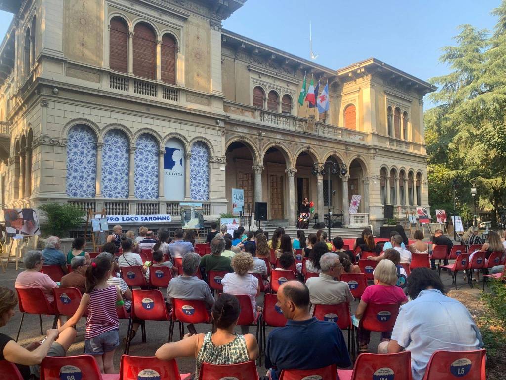 Note, arte e danza, la Festa della Musica di Saronno ha illuminato Villa Gianetti 