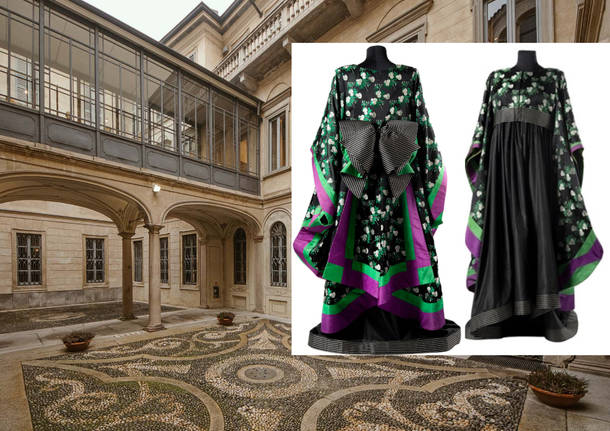 palazzo Morando l'abito Kimono di Valentina Cortese