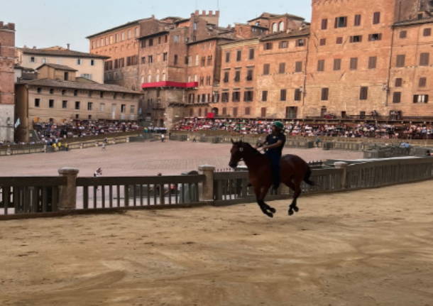 Palio di Sena, prime prove della notte, luglio 2022