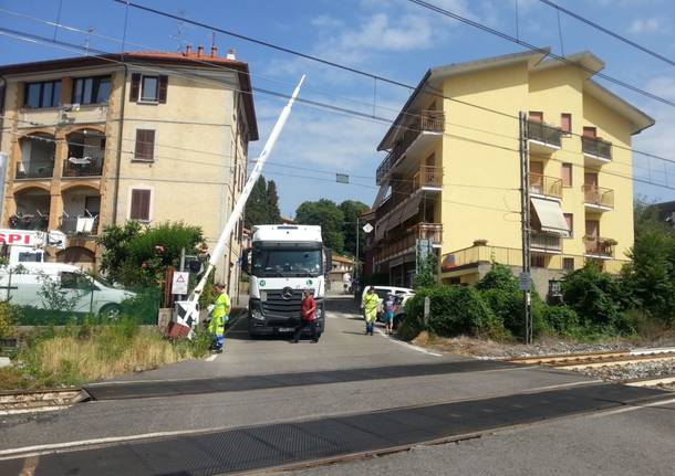 Passaggio a livello gazzada schianno