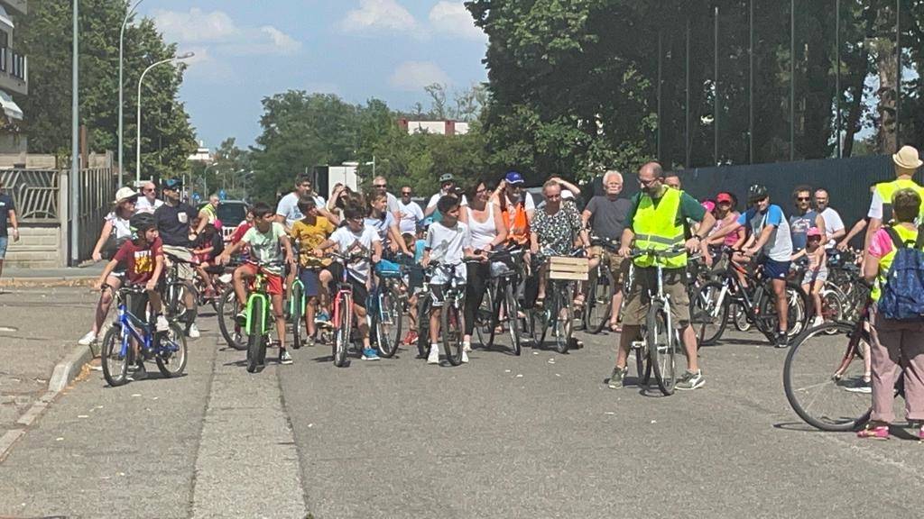 "Pedaliamo San Paolo", in 150 alla biciclettata